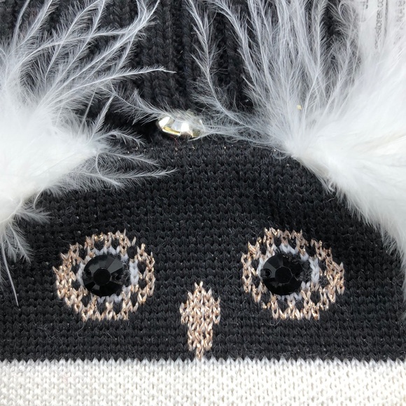 NWT - KATE SPADE Penguin Pop-Top Mittens - Picture 8 of 8